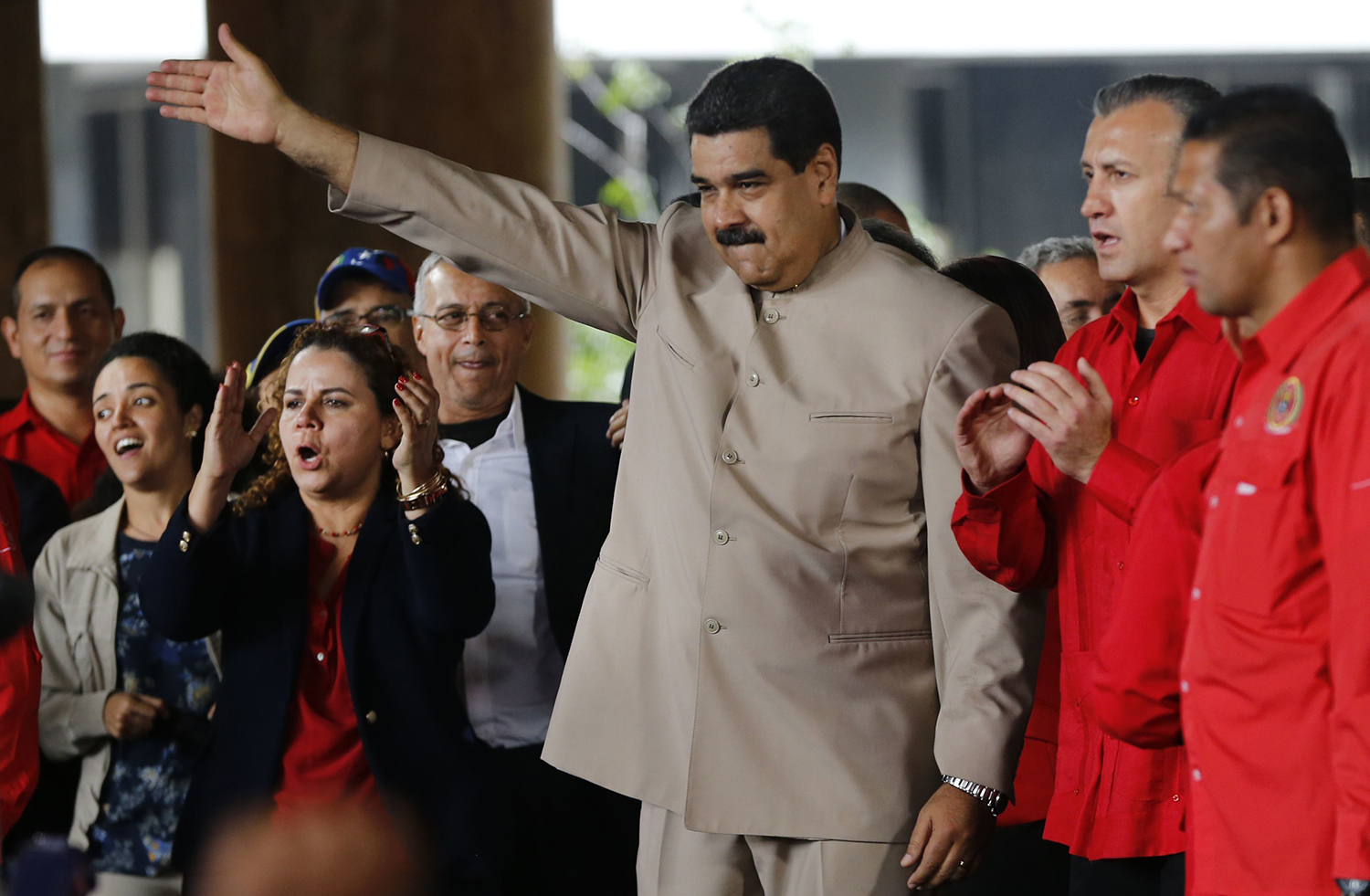 Venezuela’s socialist president tells Trump: ‘Get your dirty hands out of here’