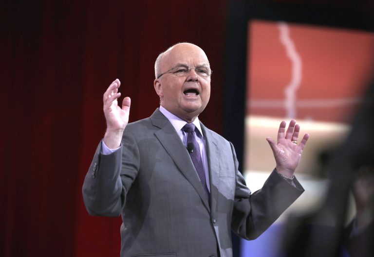 Former CIA and NSA director Gen. Michael Hayden speaks during a discussion at the 42nd annual Conservative Political Action Conference on Feb. 27, 2015 in National Harbor, Md. (Photo by Alex Wong/Getty Images)