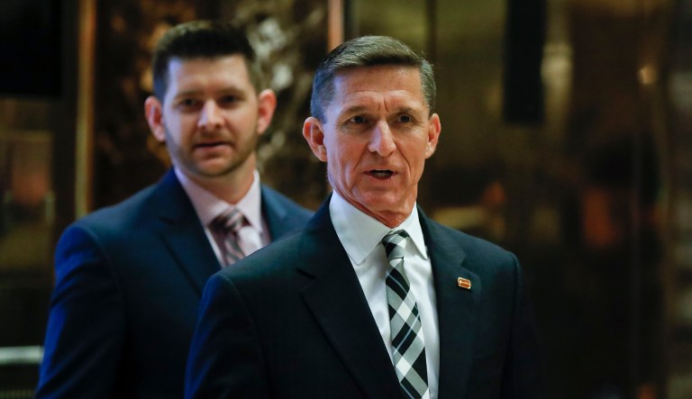 The elder Flynn and his company are under scrutiny for ties to foreign governments, including work Mike Flynn was paid $530,000 for last year that benefited the Turkish government. (AP Photo/Carolyn Kaster, File)