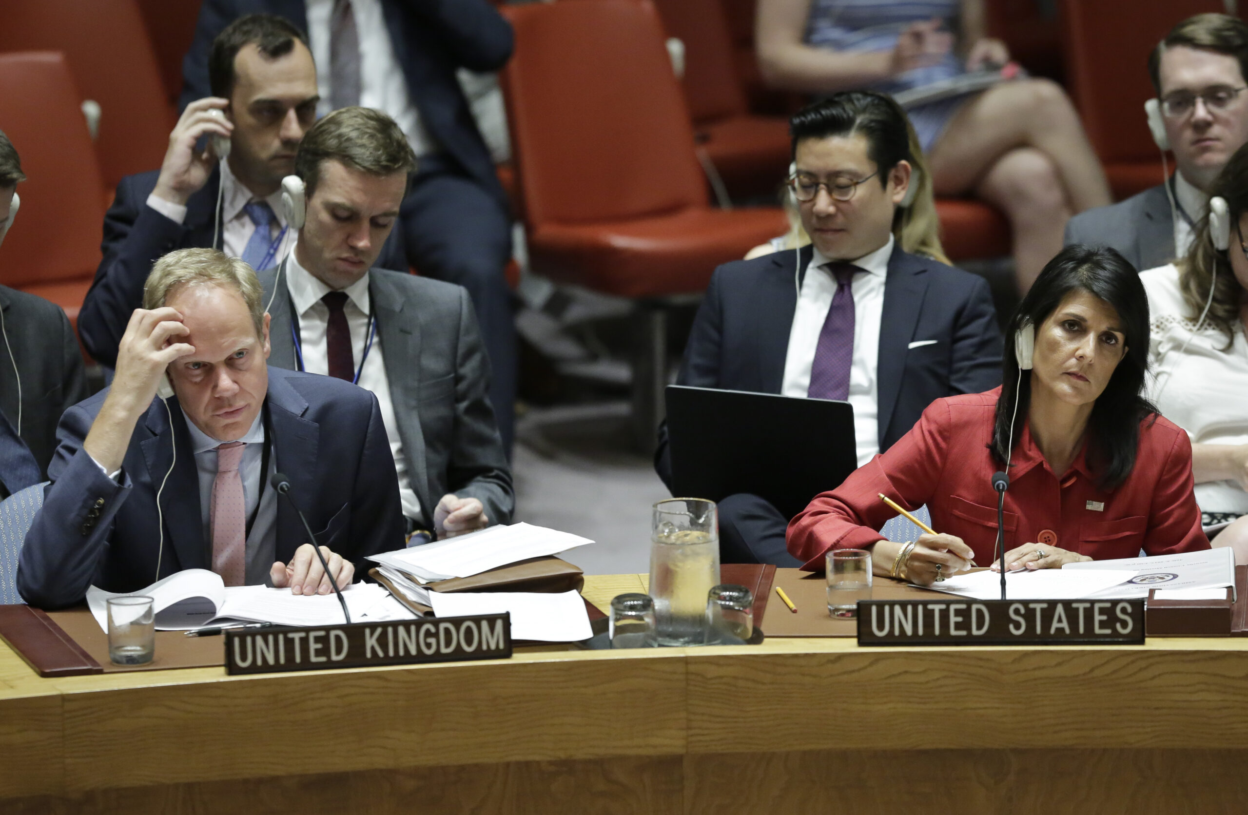 Nikki Haley clashes with Russian diplomat over North Korea