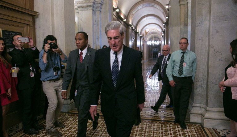 They note in their letter not only is the House Judiciary Committee's primary responsibility the oversight of the Justice Department, but also their Senate counterpart has a working relationship with special counsel Robert Mueller. (Graeme Jennings/Washington Examiner)