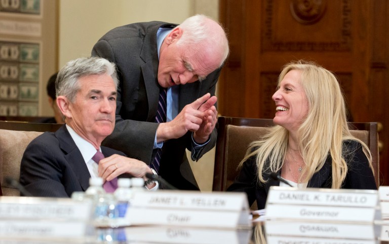 Fed governor Lael Brainard said in a speech that 