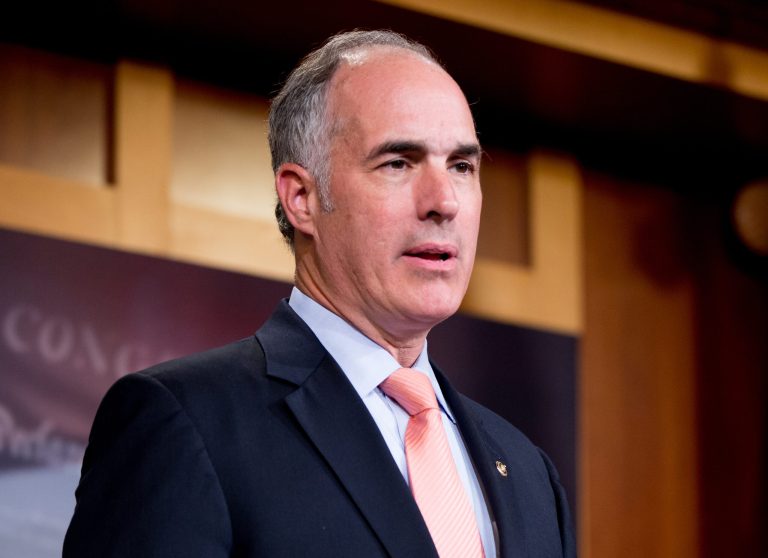 Sen. Bob Casey introduced aÂ campus sexual assault bill, called the Â Campus Sexual Violence Elimination Act.Â (AP Photo/Andrew Harnik)