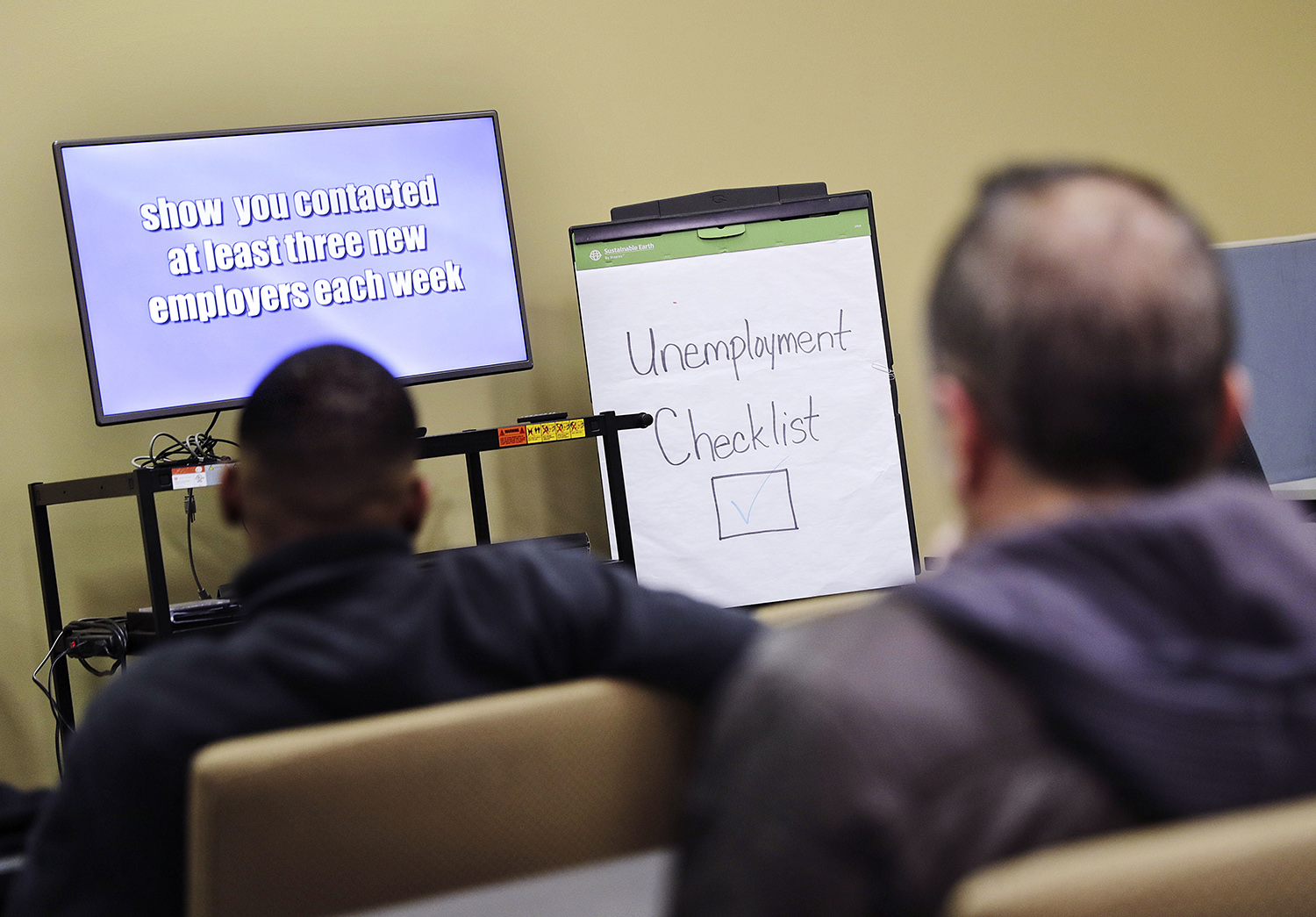Jobless claims running at 44-year low