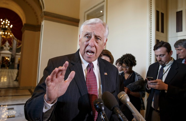 Minority Whip Steny Hoyer, D-Md., said he would like to see the working group speed up its consideration of whether the Pentagon should repeal the ban on transgender troops serving openly. (AP Photo/J. Scott Applewhite)