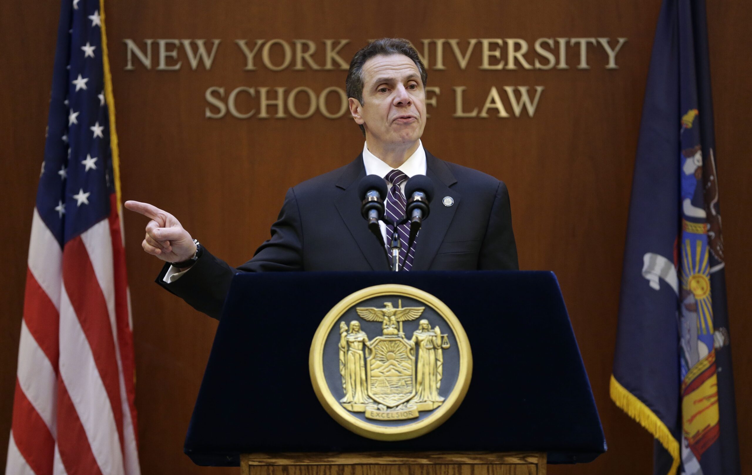 Does Andrew Cuomo think only women can be victims of sexual assault?
