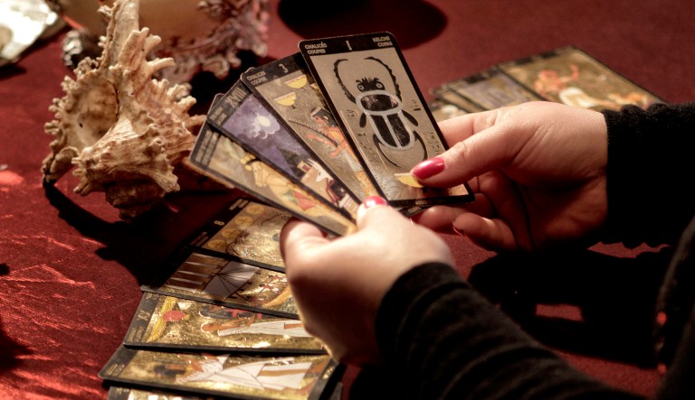 There's a growing concern about the 18-to-29-year-old age demographic losing their religion and adopting the occult. (AP Photo/Vadim Ghirda)