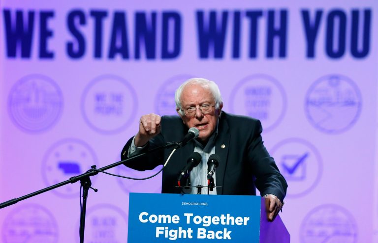 Regardless of the rage from pro-abortion groups, the Vermont senator has put economic populism first at the expense of the Left's culture-war dogma. (AP Photo/Charlie Neibergall)