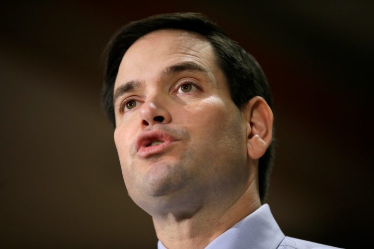 The Wall Street Journal says Marco Rubio's third-place finish was a victory for 'inclusive conservatism.' (AP Photo/Charlie Neibergall)