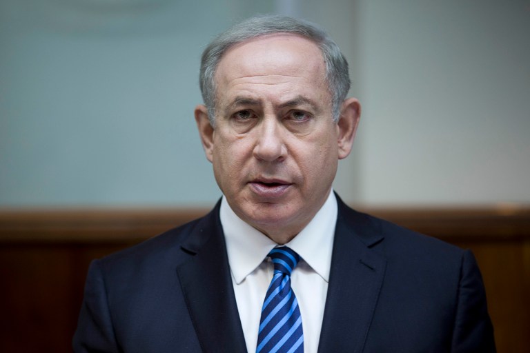 Israeli Prime Minister Benjamin Netanyahu continues to support a two-state solution. (Abir Sultan, Pool via AP)