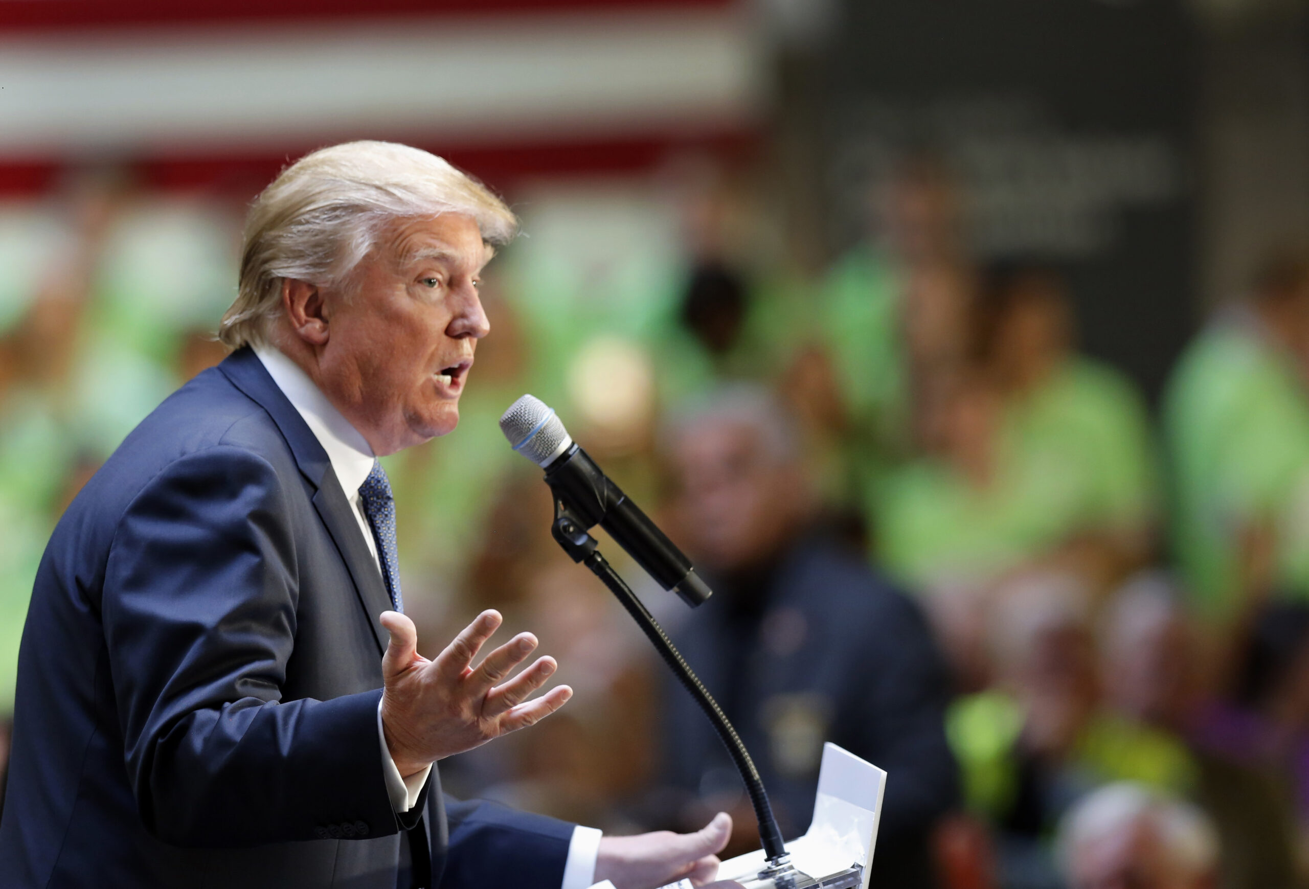 Trump claims he’s the solution to gridlock in Washington