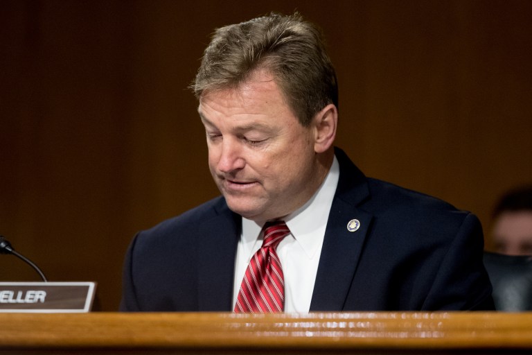 Nevada senator joins Sens. Susan Collins and Rand Paul in saying they oppose the legislation. (AP Photo/Andrew Harnik)