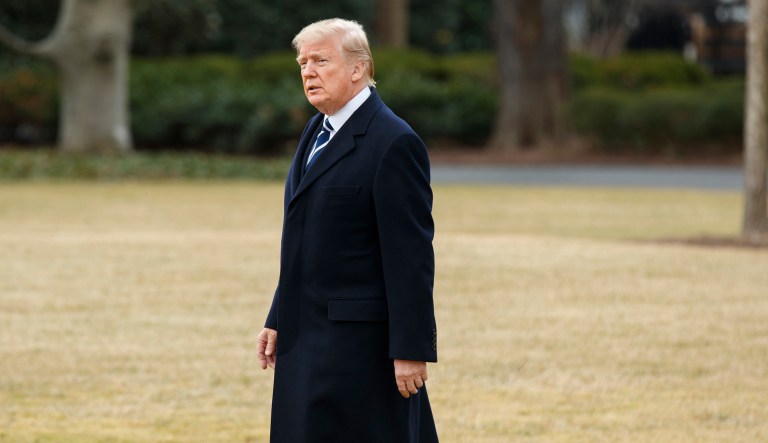 President Trump will declassify the controversial four-page memo that reportedly details surveillance abuses by the Department of Justice and FBI, and send it back to House Intelligence for a Friday morning release. (AP Photo/Evan Vucci)