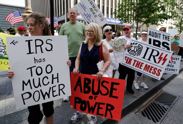 The IRS has released a list of more than 400 nonprofit groups the agency claims it may have treated improperly. (AP Photo/Al Behrman, File)