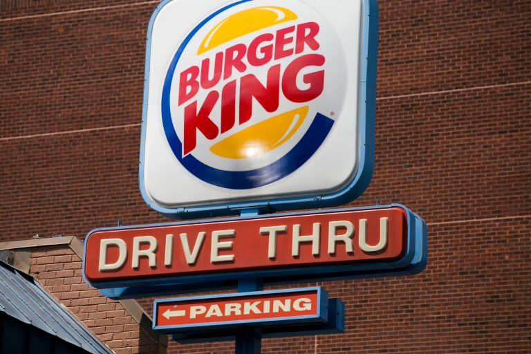 A Burger King restaurant sign in northwest Washington D.C., Tuesday, August 26th, 2014. Burger King is merging with the Canada-based Tim Hortons restaurant chain, to form the world's third-largest quick service restaurant company. (Examiner/Graeme Jennings)