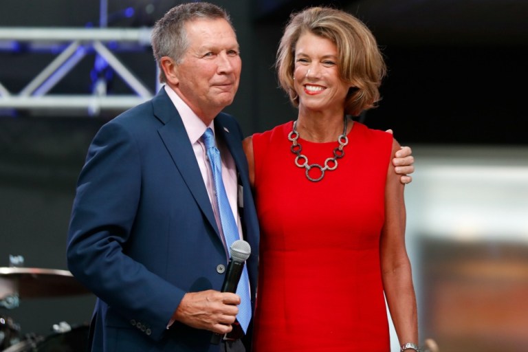 "There is no way that I would have ever entered the race for president just to win an election," John Kasich said. (AP Photo)