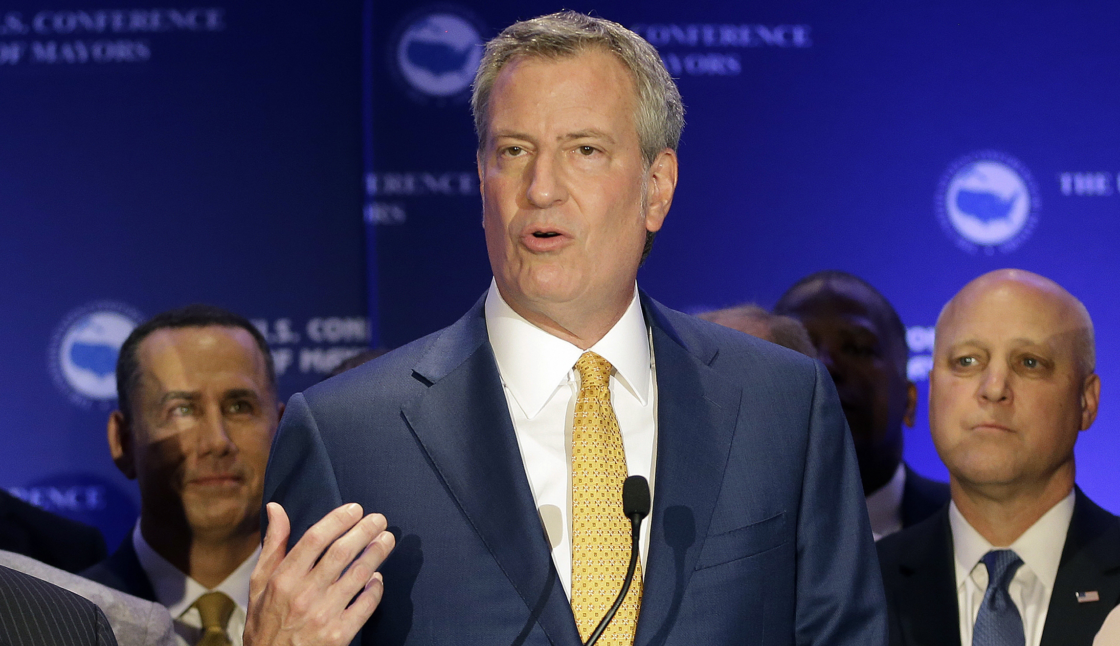 Bill de Blasio to deliver anti-Trump speech outside of G-20 summit