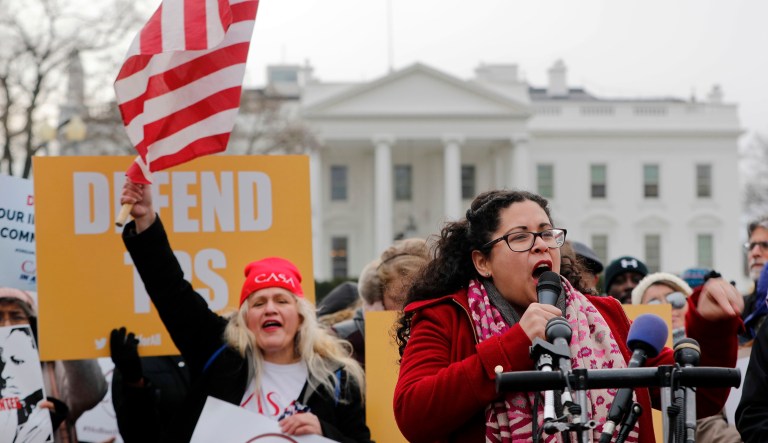 A new survey found 46 percent of voters do not want Congress to agree to build additional border wall barriers in exchange for a permanent DACA solution. (AP Photo/Pablo Martinez Monsivais)