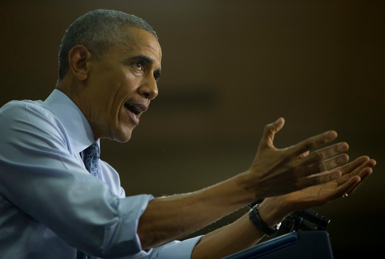 President Obama credited the recovery to 