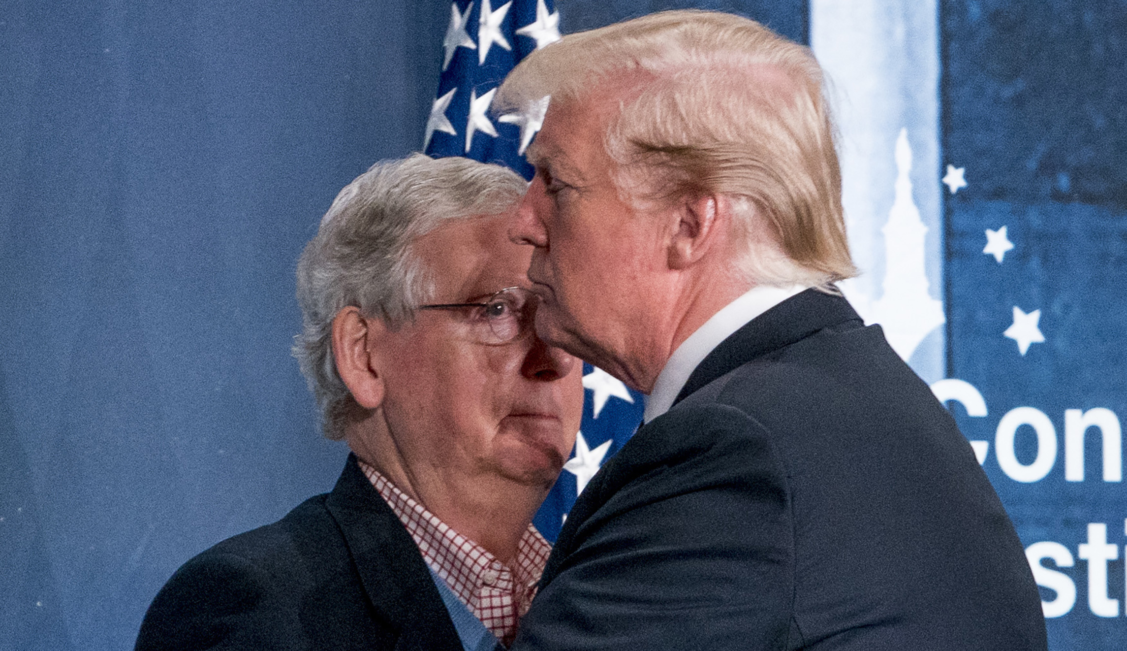 Mitch McConnell steps in, privately urges Trump not to fire his chief of staff