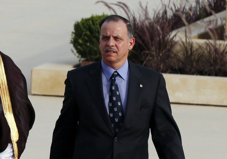 The meeting with Prince Faisal bin Hussein, the King of Jordan's brother, wasn't very encouraging. (Muhammad Hamed / Pool Photo via AP)