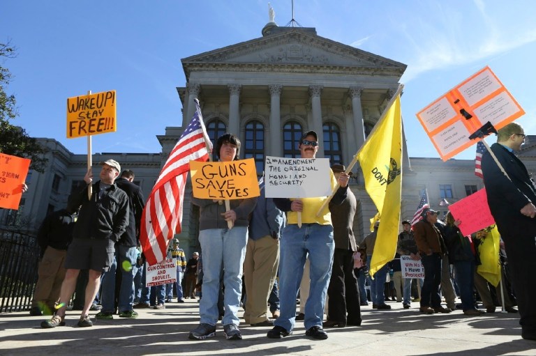 From a previous rally sponsored but Gun Rights Across America.
