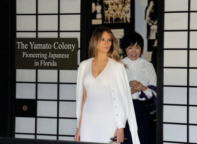 Melania Trump thanked actress Emily Ratajkowski for standing up for her when a New York Times reporter called the first lady a 