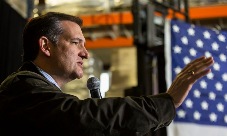 Cruz emphasized that the election will come down to three things, 