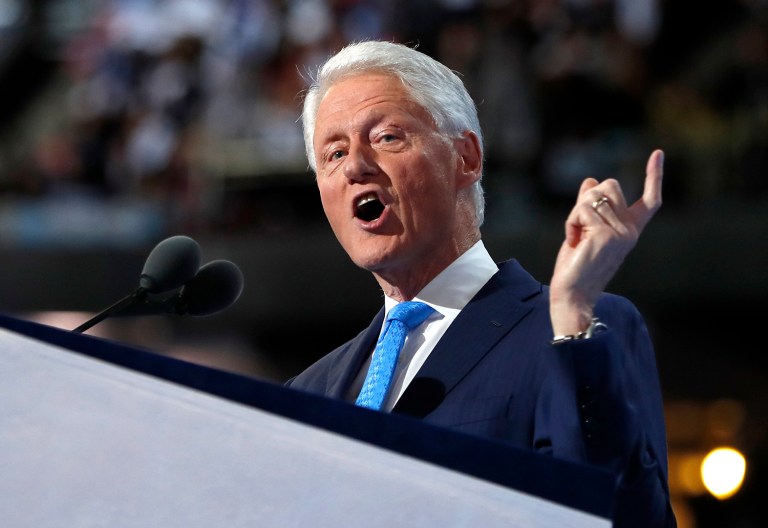 Former President Bill Clinton netted $1.6 million last year from a pair of for-profit education companies. (AP Photo/Carolyn Kaster, File)