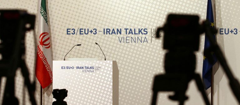 Talks between Iran and six other world powers will resume later this month in New York, the European Union announced Thursday.ÃÂ The preliminary meetings will begin in Vienna on Sept. 11 between Iran, France, Germany and the United Kingdom. (AP Photo)