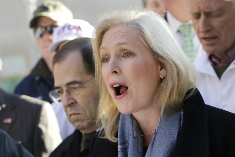 Sen. Kirsten Gillibrand, D-N.Y., said she has received a commitment from leadership that her proposal will be taken up as an amendment to the defense policy bill and will require 60 votes to move forward. (AP Photo)