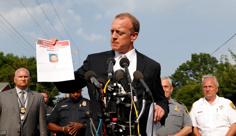 The shooter is still being investigated as a lone attacker. (AP Photo/Alex Brandon)