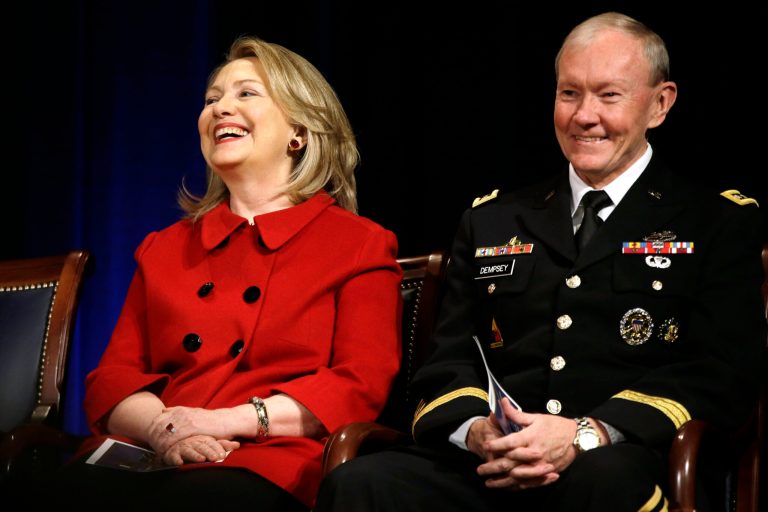 A Fox News poll found former Secretary of State Hillary Clinton to be the only 2016 presidential candidate with a majority of positive responses from both parties. (AP Photo/Jacquelyn Martin)