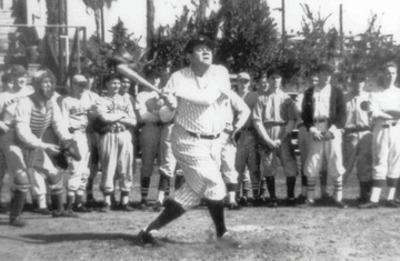 Putnam County Archives via AP
A recording of an interview with Babe Ruth from 1937 was among the items stolen.