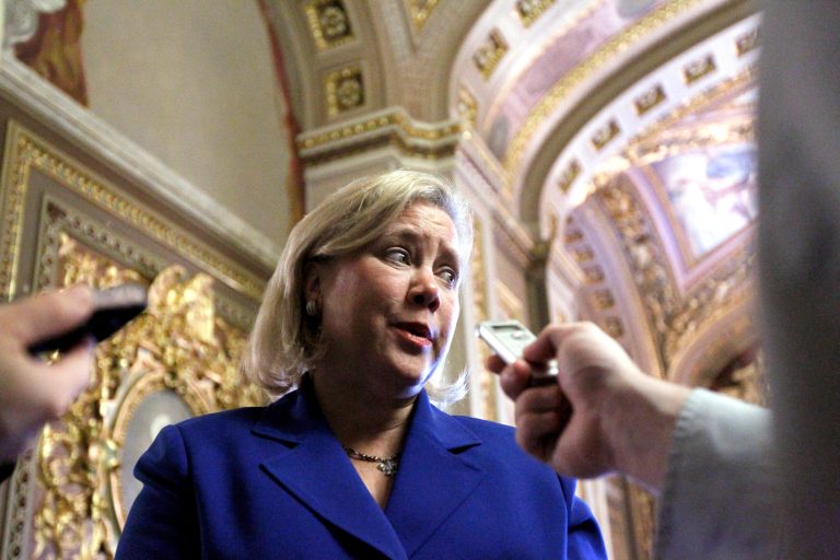 Sen. Mary Landrieu does not have a house of her own in Louisiana, the state she represents in the Senate, but instead claims to live at her parents' address in New Orleans, according to a report by theÃÂ Washington Post. (AP Photo/Alex Brandon)