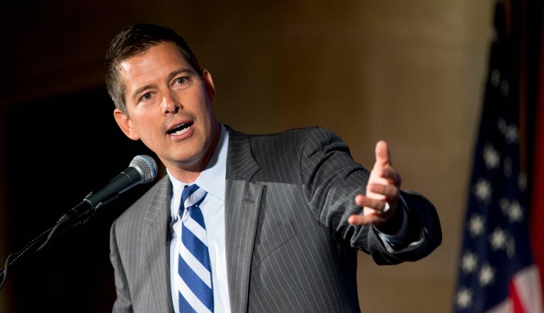 Rep. Sean Duffy, R-Wis., praised President-elect Trump on Wednesday for using Twitter to reach the public with his message, but recommended developing guidelines to keep him on message and tweeting at appropriate times in the day. (AP Photo/Andrew Harnik, File)