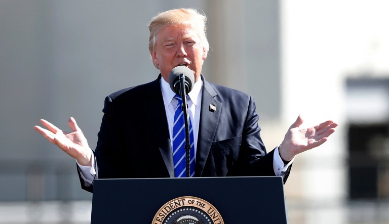 While it's extremely unlikely the Trump administration will jump-start TPP negotiations, it should avoid further unforced errors that would damage our influence in the Pacific. The administration should curb talks of withdrawing from KORUS, and it should tread lightly with respect to trade enforcement actions. (AP Photo/Charlie Neibergall)