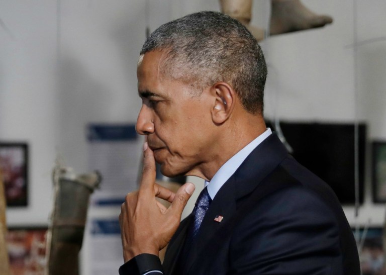 Obama could be headed toward a showdown with Congress over terrorism liability legislation he opposes. (AP Photo/Carolyn Kaster)