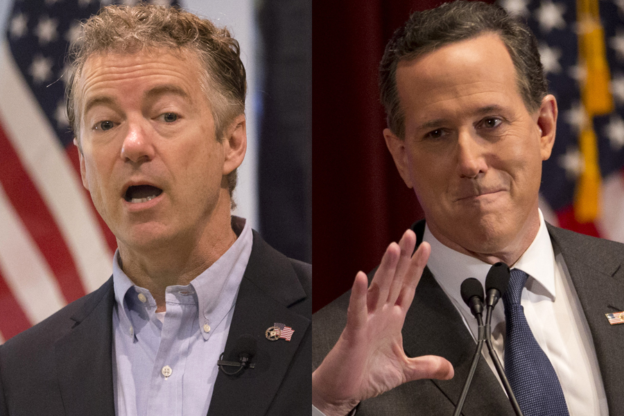 Rand Paul and Rick Santorum: The wrong men with the right messages