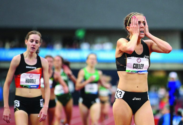 Christian Petersen/Getty Images
Julie Culley, a former track coach at Loyola and assistant at American, won the 5,000 meters at the U.S. Olympic trials.