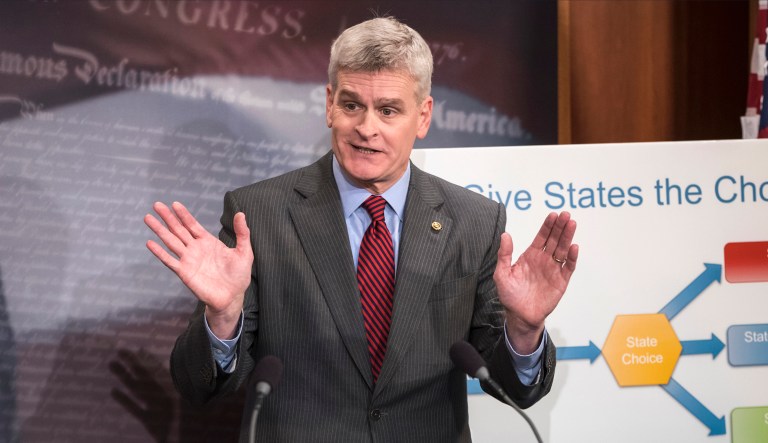 The CBO score said the Republican healthcare bill meant to repeal and replace Obamacare would leave 22 million more people uninsured over a decade and would mean a $321 deficit reduction. (AP Photo/J. Scott Applewhite, File)