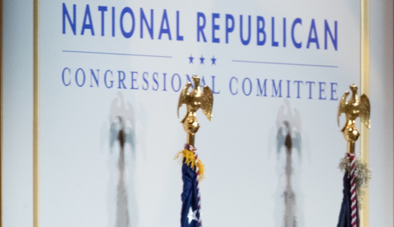 Three different sources have told Politico that staffers from the National Republican Senate Committee reportedly hacked into the National Republican Congressional Committee's database where fundraising data is stored. Information from over 200,000 donors was taken, sources said. (AP Photo/Andrew Harnik)