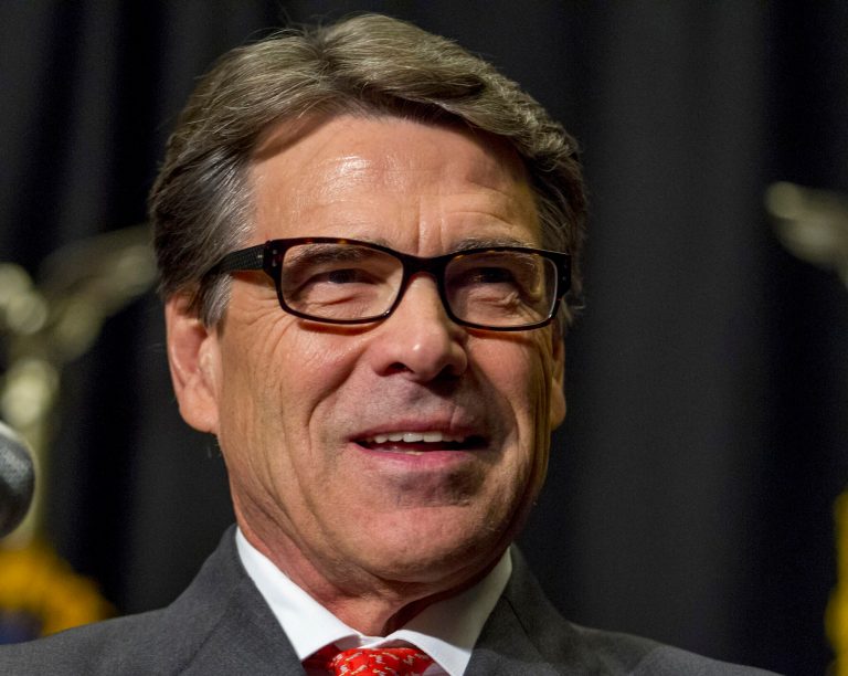 FILE - In this Nov. 7, 2013 file photo, Texas Gov. Rick Perry speaks in Des Moines, Iowa. Getting ready to run for president means working through a hefty checklist of activities long before most people are paying attention to the contest ahead. Prep work, positioning and auditioning don't wait for the primary season. And the pace is picking up. (AP Photo/Justin Hayworth, File)