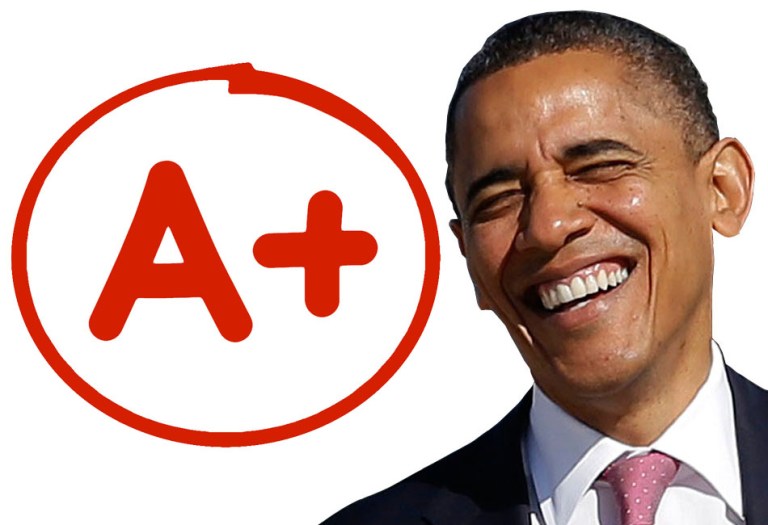 Legacy week: Obama now an equal with Ronald Reagan, says pollster Zogby