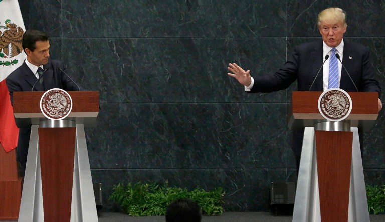 Trump says he will use Mexico’s reliance on US trade in upcoming talk on immigration