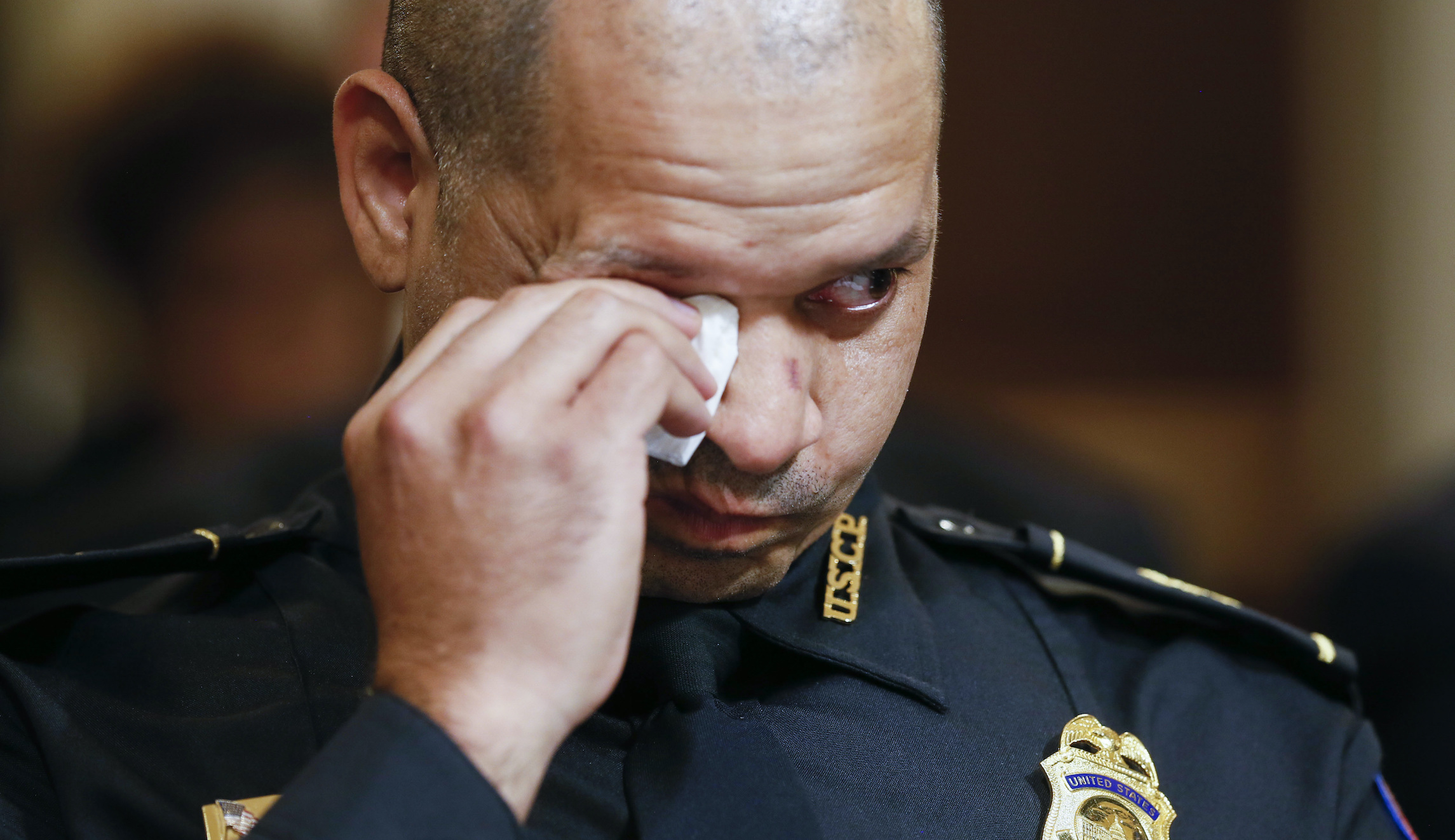 Tears and anger punctuate officer testimony in first Jan. 6 committee hearing