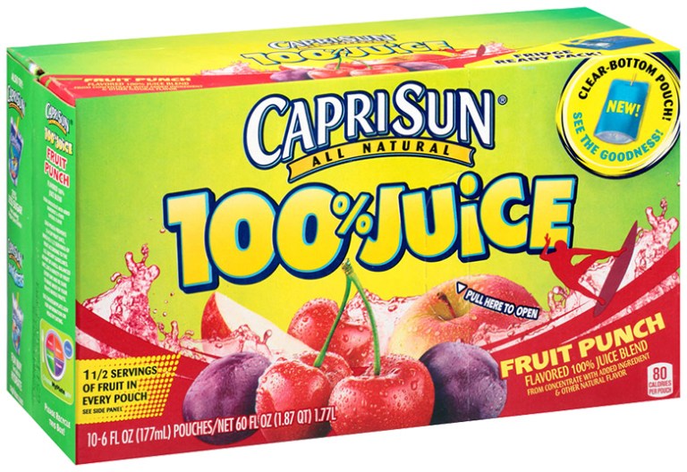 Capri Sun juice drinks