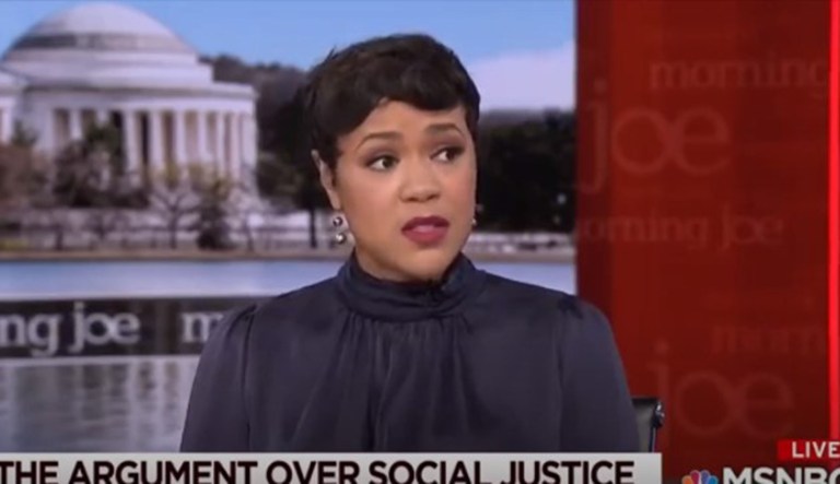 Tiffany Cross speaks on "Morning Joe."