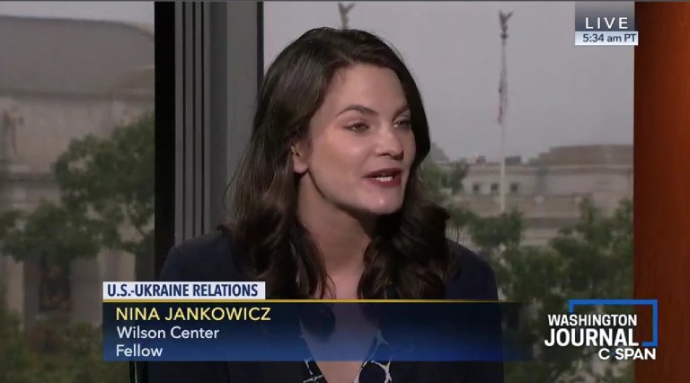 Nina Jankowicz appears on C-SPAN's 
