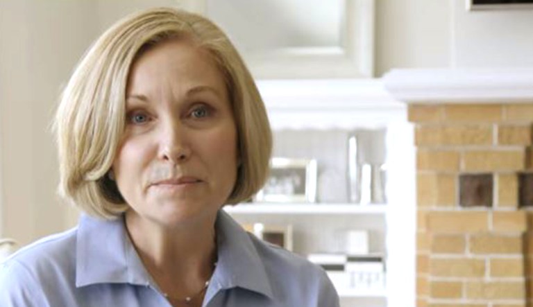 This is a screenshot from a Mother's Day advertisement by anti-Trump group Nextgen America, funded by billionaire Tom Steyer.